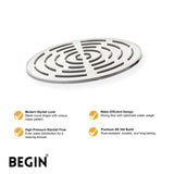 Overhead Shower Round 8x8 AB3122 – Maze by Begin Faucets