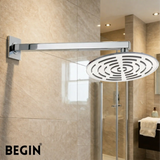 Overhead Shower Round 10x10 AB3123 | MAZE by Begin Faucets