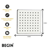 Square Rain Shower 12x12 AB3154 – Premium Overhead Shower | Begin Faucets