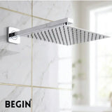 Ultra Slim Overhead Shower 12x12 AB3204 – Begin Faucets