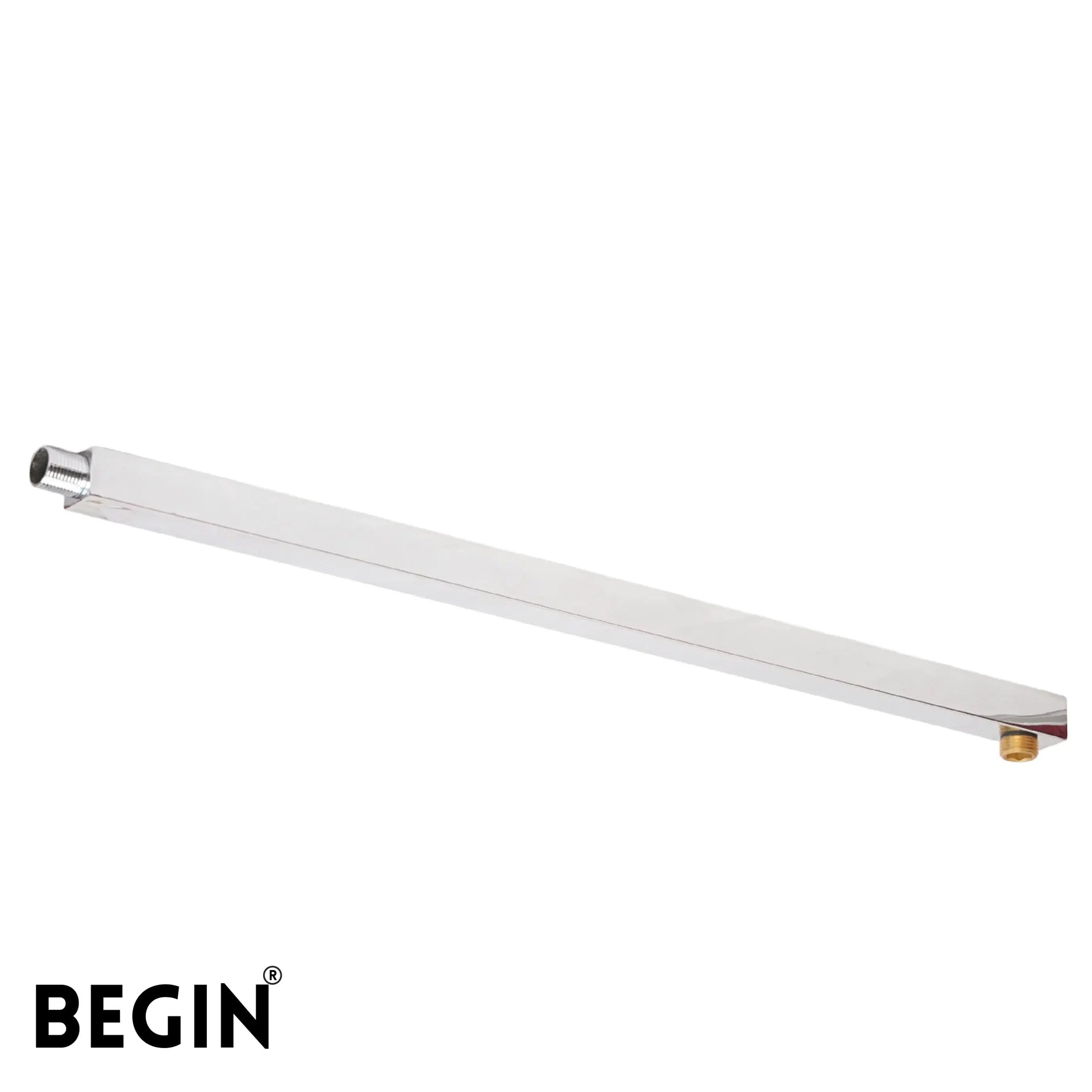 Square Shower Arm 24 Inch Wall Mount AD0164 – Begin Faucets