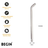 Round Shower 15inch Rod 45 Degree AD0172 | Begin Faucets