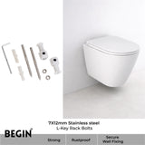 SS L Key Bracket 12mm AE0040 | Begin Faucets SS L Bracket