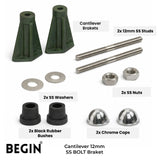 Cantilever 12mm SS Bolt AE0055 | Begin Faucets