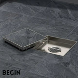 Tile Insert Drain Channel 5x5 AD0350 -SS 304 | Begin