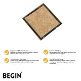 Tile Insert Shower Drain 6x6 AD0351 – Concealed Floor Drain | Begin Faucets