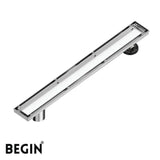 Tile Insert Drain 100x300 mm with Flip Bowl AD0501 | Begin Faucets