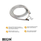 SS Tube 1 Meter Hi-Rise AB0003 | Begin Faucets
