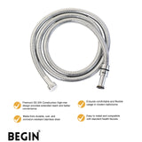 SS Tube 1.5 Meter for Telephone Shower AB0004 | Begin Faucets