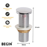 Pop Up Waste Coupling 5 Inch AA0071 | Begin Faucets