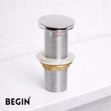 Brass Pop Up Waste Coupling 3 Inch AA0070 | BEGIN Faucets